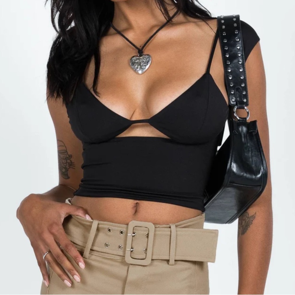 Black Princess Polly Top